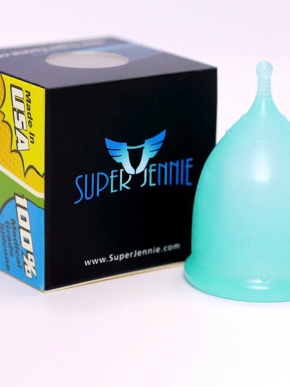 Teal Menstrual Cup - Reusable Silicone Period Care